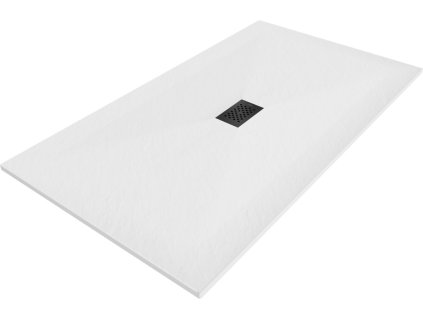 MEXEN/S - Hugo sprchová vanička SMC 160x100, bílá, krytka černá 42101016-B