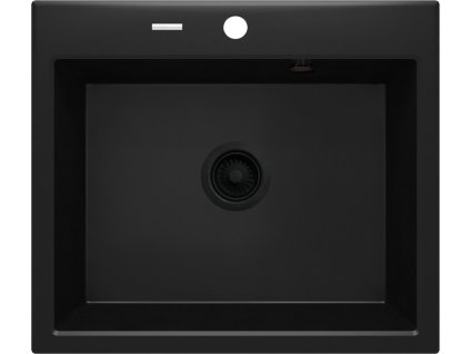 DEANTE - Andante černá - Granitový dřez ZQN_N103