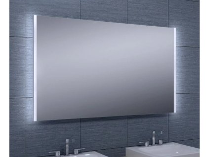 LED Zrcadlo SLIMLINE 120x70 cm s bočním osvětlením
