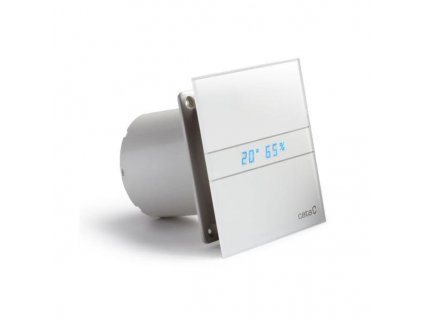E-100 GTH koupelnový ventilátor axiální s automatem, 4W/8W, potrubí 100mm, bílá