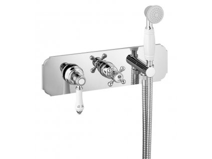VIENNA podomítková sprchová baterie s ruční sprchou, 2 výstupy, chrom