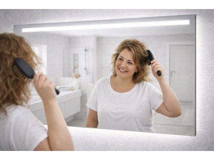 LED zrcadlo NATUREL ranní rutina