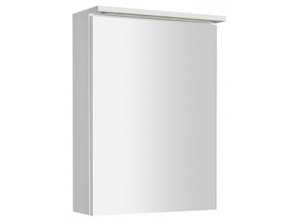 KAWA STRIP galerka s LED osvětlením 50x70x22cm, bílá