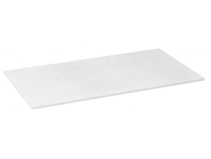 SKARA deska Rockstone 91,2x12x46cm, bílá mat