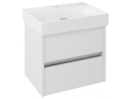 NIRONA umyvadlová skříňka 57x51,5x43 cm, bílá