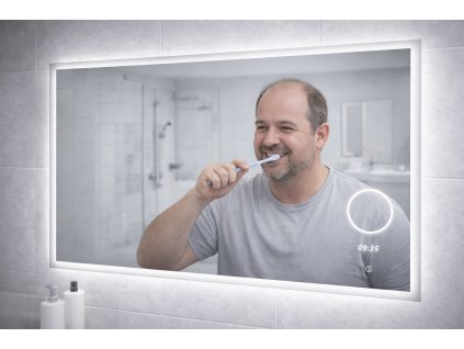LED zrcadlo TIME sympatak