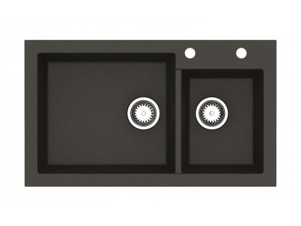 Reginox Amsterdam 860.1 Black silvery DOPRAVA ZDARMA