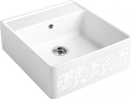 Villeroy & Boch Single 595 White Pearl Bílá keramika Pearl