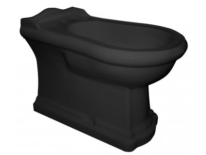 RETRO bidet stojící 39x61cm, černá mat