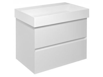 FILENA umyvadlová skříňka 67x51,5x43cm, bílá mat