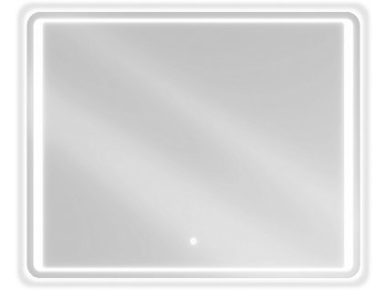 MEXEN - Zusa zrcadlo s osvětlením 100 x 80 cm, LED 600 9808-100-080-611-00