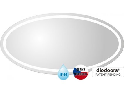 zrcadlo s led osvetlenim becva