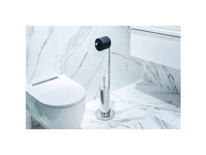 wc stetka drzak papiru pochromovany kov