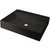 DEANTE - Correo nero Granit umyvadlo na desku - 500x400 mm CQR_NU5S