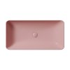 NUBES keramické umyvadlo na desku 80x40cm, blush mat  + slevový kód