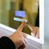 LED zrcadlo SMART 100x65 cm, bluetooth, hodiny, datum, teplota, reproduktor, funkce proti zamlžování