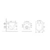 zavesne wc arco longer rimless se slim sedatkem soft close