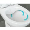 CERSANIT - WC KOMBI 698 CERSANIA II. SIMPLEON 010 3/6L+DUROPLAST SEDÁTKO SOFTCLOSE K11-2339