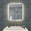 LED Zrcadlo BASIC 60x70 cm s funkcí proti zamlžování