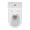 CERSANIT - WC KOMBI CREA CLEANON 011/020 OVAL, NÁDRŽKA 011 3/5, SEDÁTKO DUR SLIM WO LW ONE  K114-023-S-SET