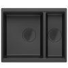 Quadron - Granitový dřez Logan 150 Black Černý HCQL5646U7-BLM_U  DOPRAVA ZDARMA