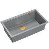 Quadron - Granitový dřez Logan 110 Grey Metallic Měď HQD7644U5_PVDC1_U  DOPRAVA ZDARMA