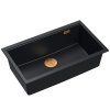 Quadron - Granitový dřez Logan 110 Black Měď HQD7644U7_PVDC1_U  DOPRAVA ZDARMA
