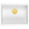 Quadron - Granitový dřez Logan 100 White Měď HQJ6045U1_PVDC1_U  DOPRAVA ZDARMA