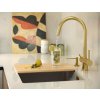 Quadron - Granitový dřez Logan 100 Beige Ocel HQJ6045U4_BS_U  DOPRAVA ZDARMA