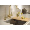 Quadron - Granitový dřez Logan 100 Beige Ocel HQJ6045U4_BS_U  DOPRAVA ZDARMA