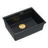 Quadron - Granitový dřez Logan 100 Black Měď HQJ6045U7_PVDC1_U  DOPRAVA ZDARMA