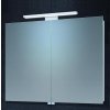 Koupelnová skříňka se zrcadlem a LED osvětlením 750x600x140mm