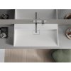 MEXEN - Ava umyvadlo na desku litý mramor B/O 90 x 46, bílá 23019000