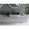 MEXEN - Catia umyvadlo na desku 48 x 37, černá mat/stříbrná 21314874