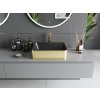 MEXEN - Catia umyvadlo na desku 48 x 37, černá mat/zlatá 21314876