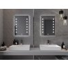 MEXEN - Ner zrcadlo s osvětlením 50 x 70, LED 600 9809-050-070-611-00