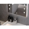 MEXEN - Ner zrcadlo s osvětlením 80 x 60, LED 600 9809-080-060-611-00