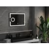 MEXEN - Onyx zrcadlo s osvětlením s kosmetickým zrcátkem 80 x 60, LED 600 9813-080-060-611-00