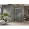 MEXEN/S - OMEGA sprchový kout 140x70, transparent, chrom 825-140-070-01-00