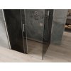 MEXEN/S - OMEGA sprchový kout 130x90, grafit, chrom 825-130-090-01-40