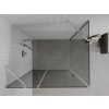 MEXEN/S - ROMA sprchový kout 80x90, grafit, chrom 854-080-090-01-40