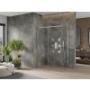 MEXEN/S - OMEGA sprchový kout 150x80, transparent, chrom 825-150-080-01-00