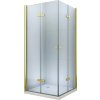 MEXEN/S - Lima Duo sprchový kout 80 x 80, transparent, zlato 856-080-080-50-00-02