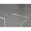 MEXEN/S - Kioto-F Sprchová zástěna WALK-IN s rámem 85 x 70 cm, transparent 8 mm, chrom 800-085-202-04-00-070