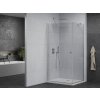 MEXEN/S - Pretoria sprchový kout 100x120, transparent, chrom + sprchová vanička včetně sifonu 852-100-120-01-00-4010