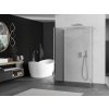 MEXEN/S - Kioto Sprchová zástěna WALK-IN 125 x 110 x 30 cm, transparent, chrom 800-125-110-221-01-00-030