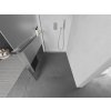 MEXEN/S - KIOTO Sprchová zástěna WALK-IN s poličkou a držákem ručníků 90 x 200, transparent/matné sklo 8 mm, chrom 800-090-121-01-35