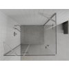 MEXEN/S - ROMA sprchový kout 90x80, transparent, chrom 854-090-080-02-00