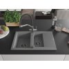 MEXEN/S - Gaspar granitový dřez 1.5 s odkapávačem včetně baterie Duo, šedá 6507-71-671701-07-B  + slevový kód