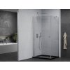 MEXEN/S - Pretoria sprchový kout 90x70, transparent, chrom + sprchová vanička včetně sifonu 852-090-070-01-00-4070